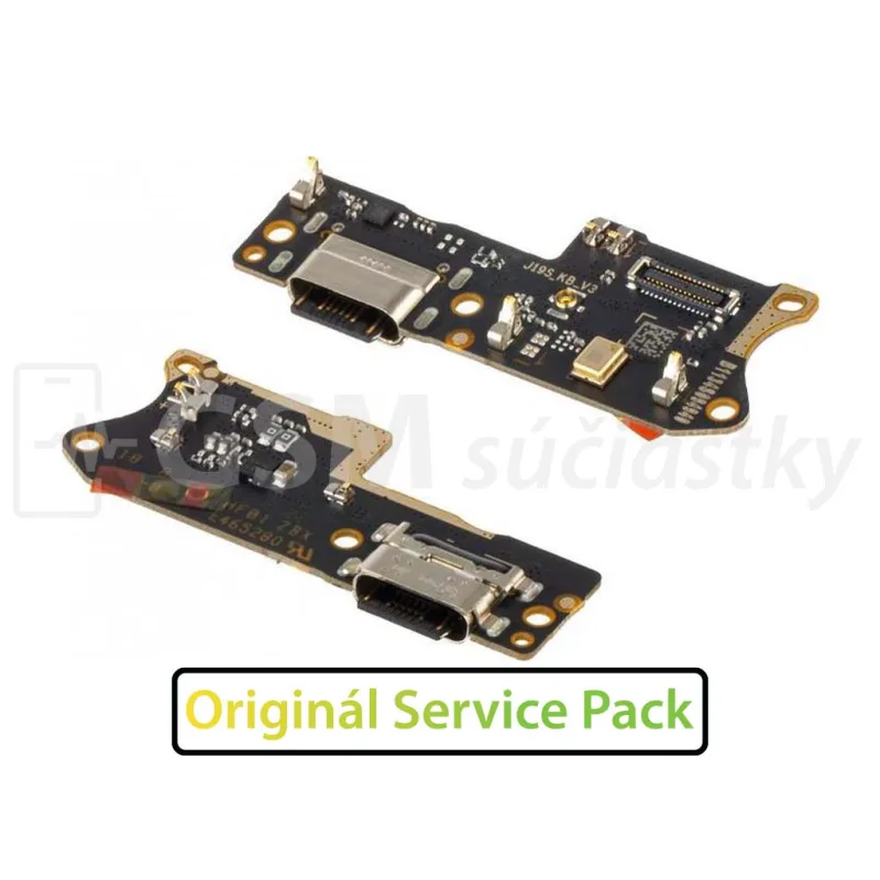 Doska nabíjania Xiaomi Redmi 9T, Poco M3 - nabíjací konektor, mikrofón Original