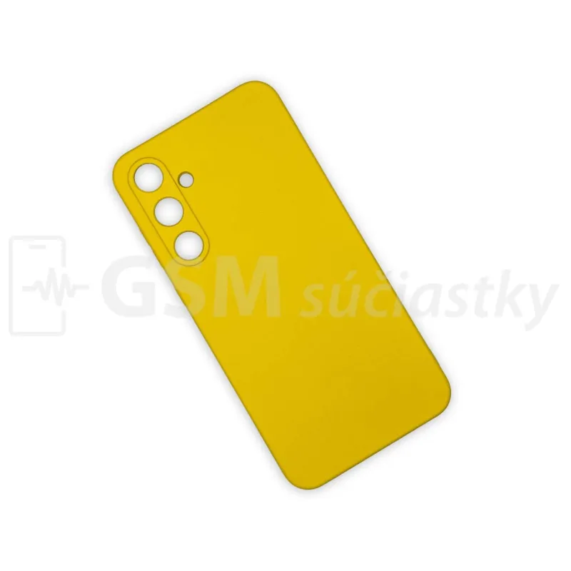 Soft Flex Silikónový kryt na mobil Samsung Galaxy A55 5G, Žltý