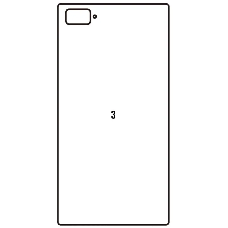 Ochranná fólia Sunshine Hydrogel pre Xiaomi Mi3 Variant:: zadná matná