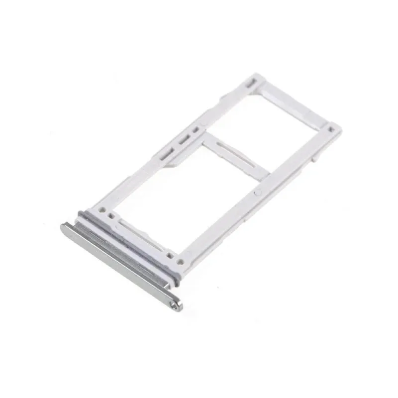 Držiak SIM karty a SD karty Samsung G973F Galaxy S10 Farba: Biela