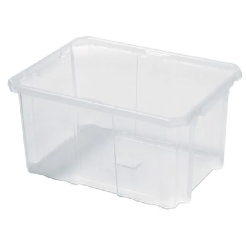 Plastový box úložný NCC12, transparentný, 30×20×16 cm