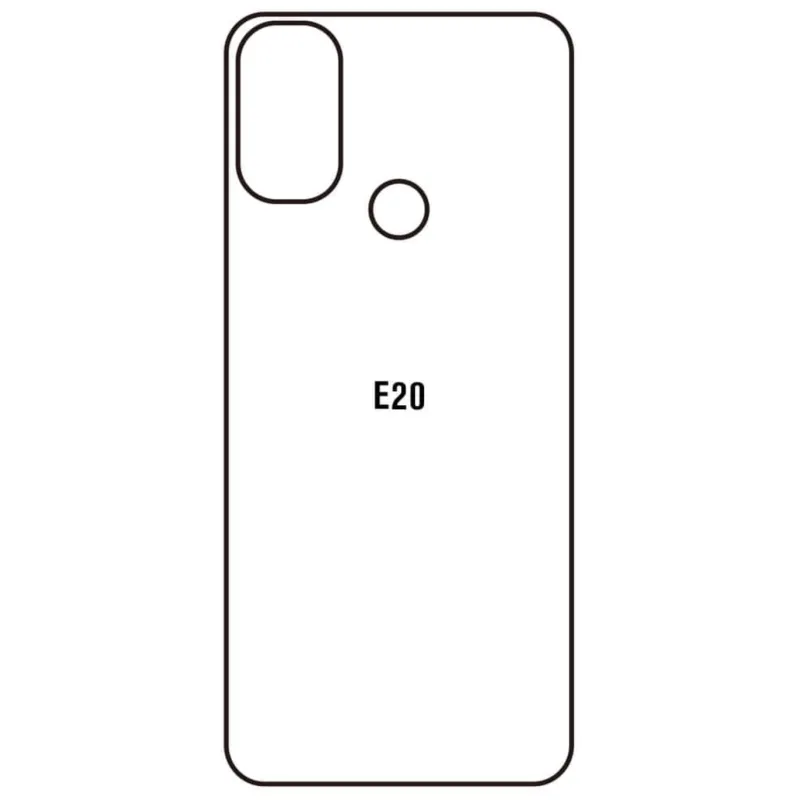 Ochranná fólia Sunshine Hydrogel pre Motorola Moto E20 Variant:: zadná čirá