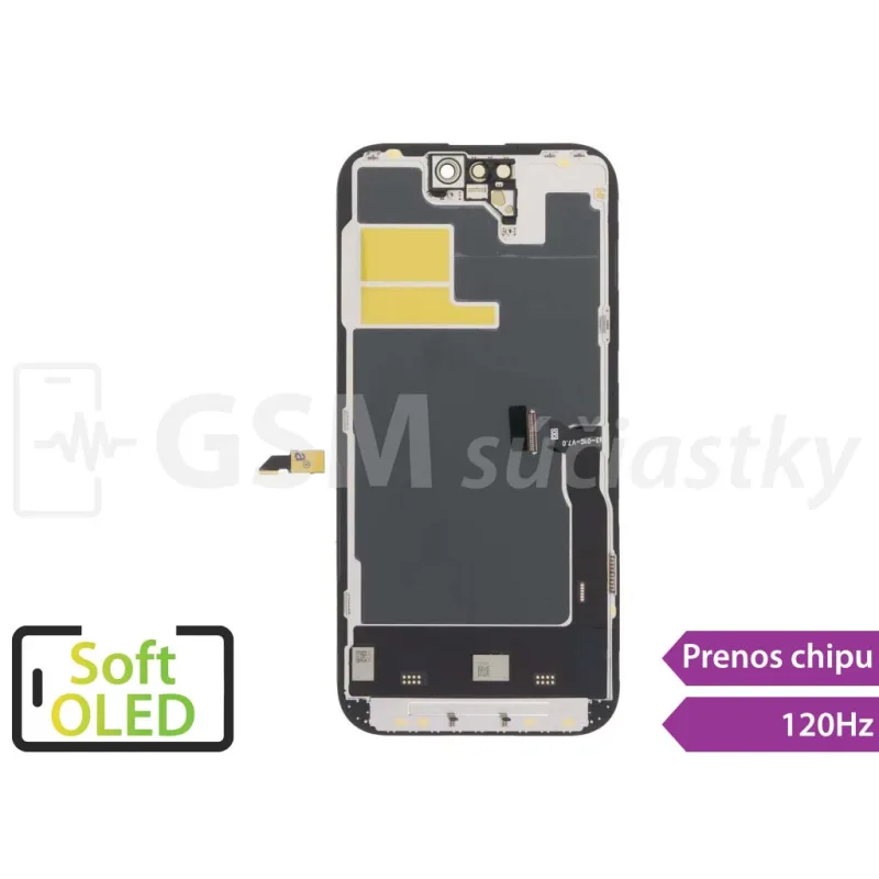 iPhone 14 Pro - 120Hz LCD displej + dotykové sklo - Soft OLED