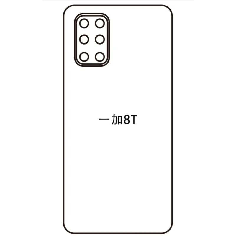 Ochranná fólia Sunshine Hydrogel pre OnePlus 8T Variant:: zadná čirá