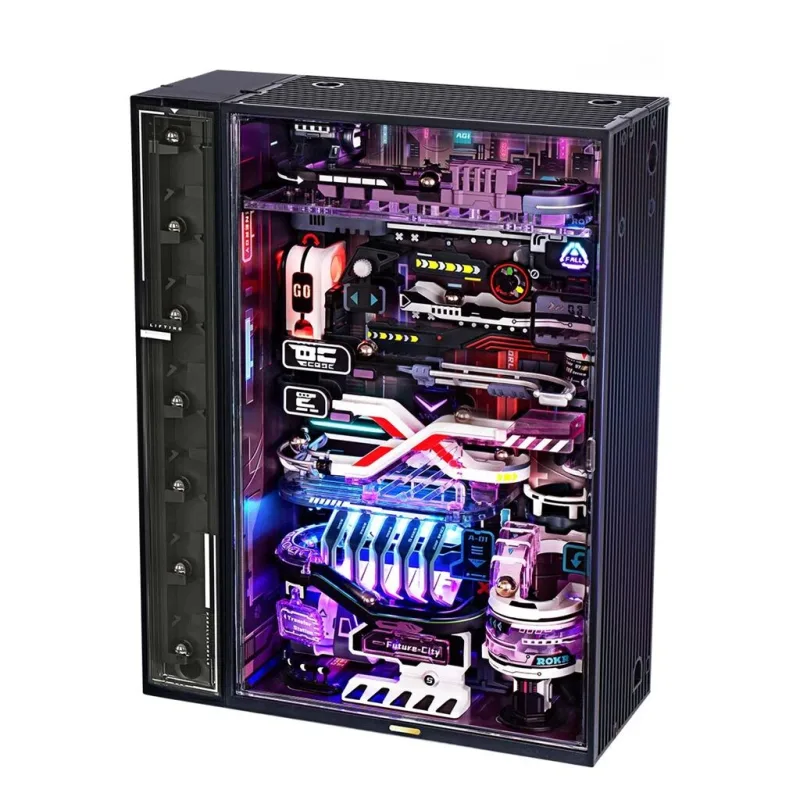 RoboTime 3D mechanické puzzle Guľôčková dráha Mesto budúcnosti