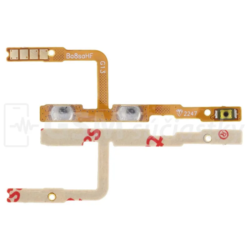 Flex kábel ON/OFF Motorola Moto G53 5G, G23, G13 - tlačidla zapínania a hlasitosti