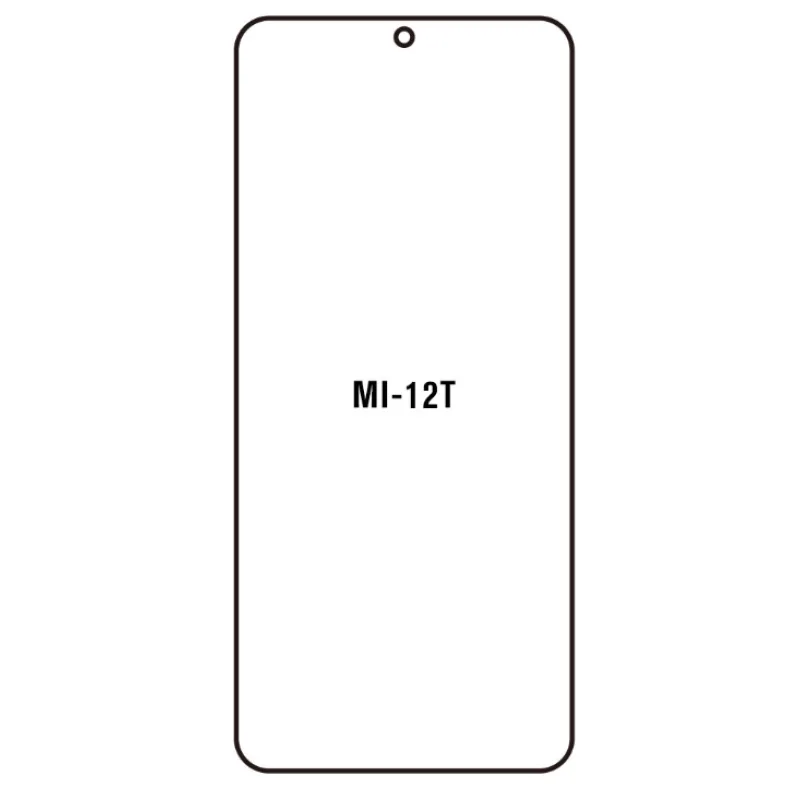 Ochranná fólia Sunshine Hydrogel pre Xiaomi 12T Variant:: predná čirá