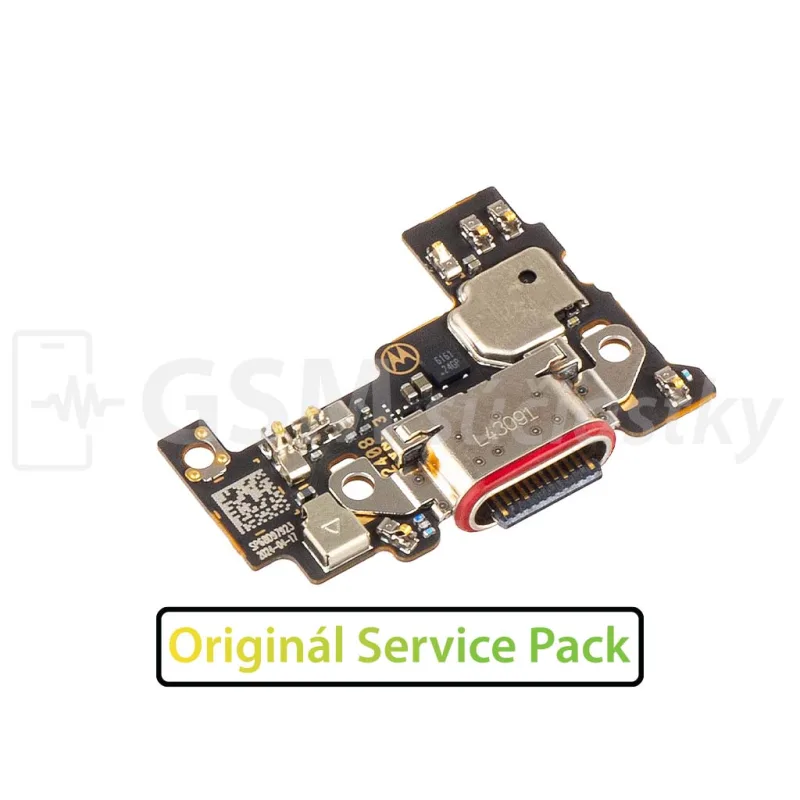Doska nabíjania Motorola Edge 50 Ultra - nabíjací konektor, mikrofón Originál