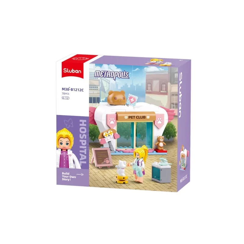 Sluban Metropolis M38-B1212C Ošetrovňa pre domácich miláčikov