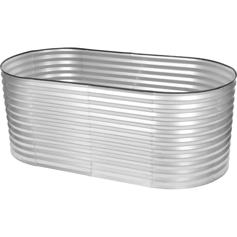 Vyvýšený záhon Strend Pro Garden, pozinkovaný, 100x200x78 cm