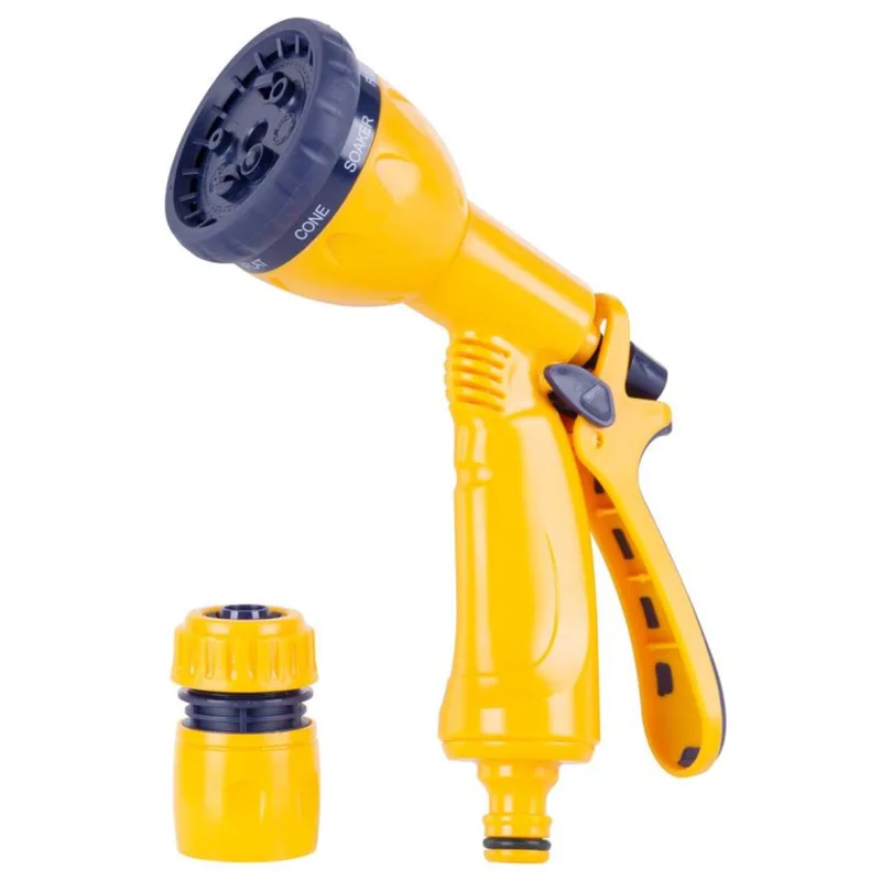 Sada zavlažovacia Strend Pro Garden, pištoľ 8 vzorov, 1/2" rýchlospojka