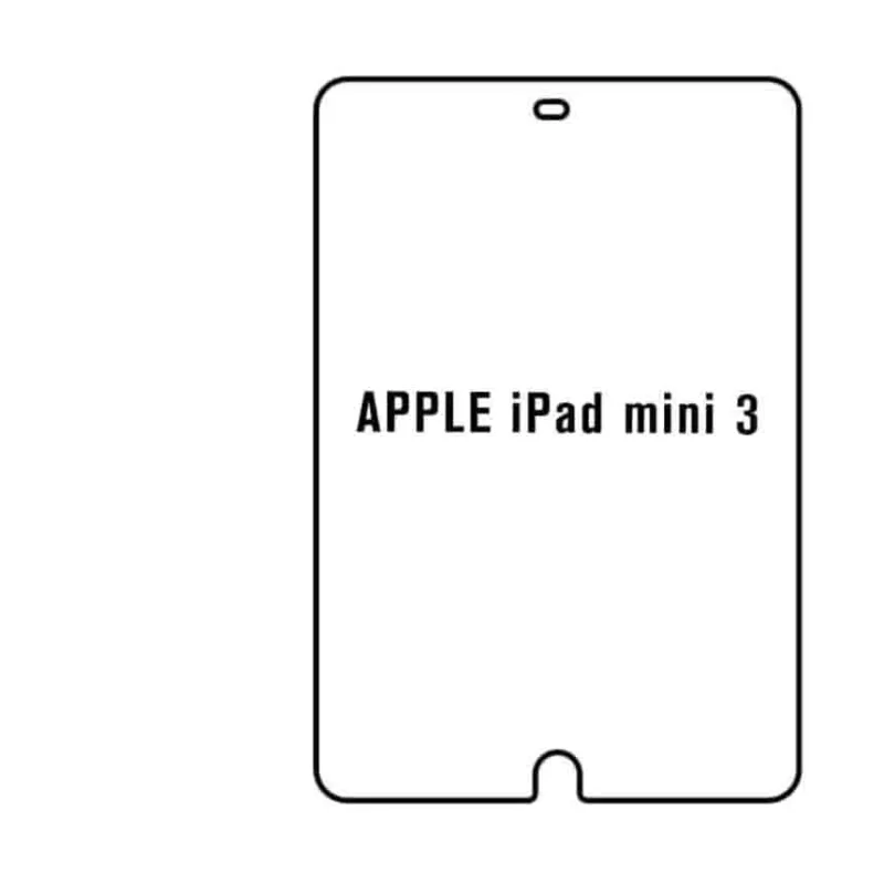 Hydrogel ochranná fólia pre Apple iPad mini 3 Variant:: predná čirá