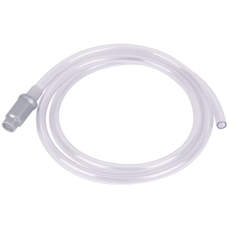 Hadica na víno 13 mm, L-1.7 m, číra, s klapkou, potravinárska