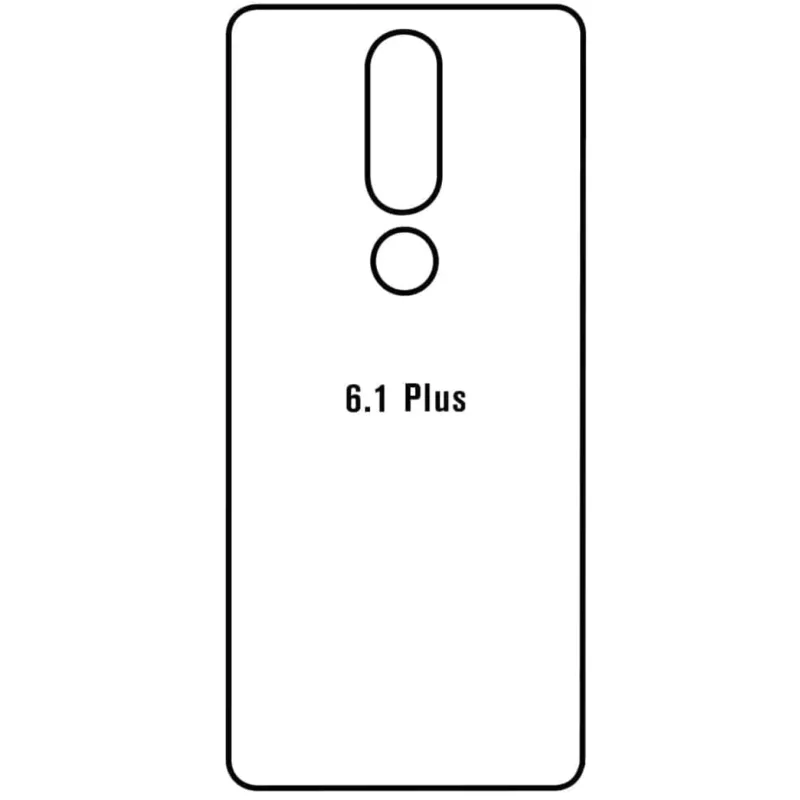 Ochranná fólia Sunshine Hydrogel pre Nokia 6.1 Plus Variant:: zadná matná