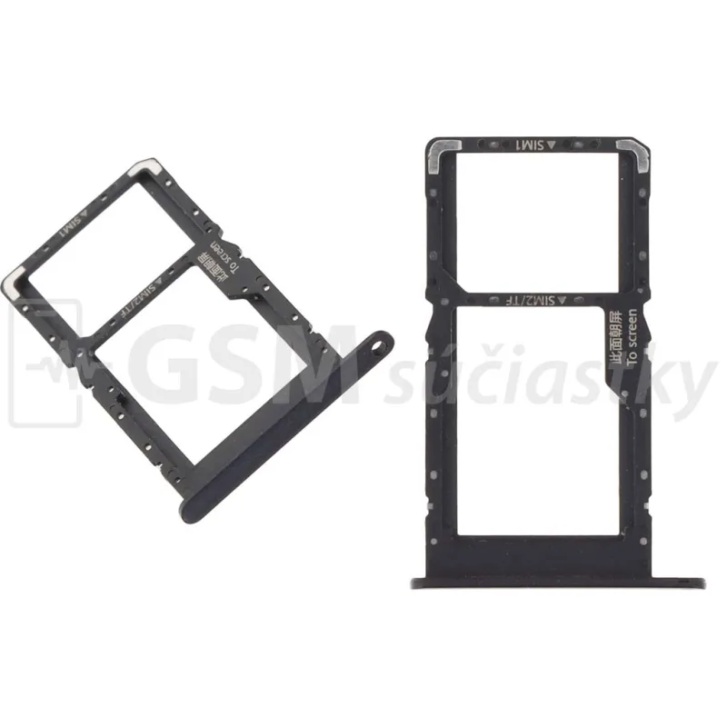 Držiak SIM karty Huawei Nova Y61 Dual Farba: Čierna