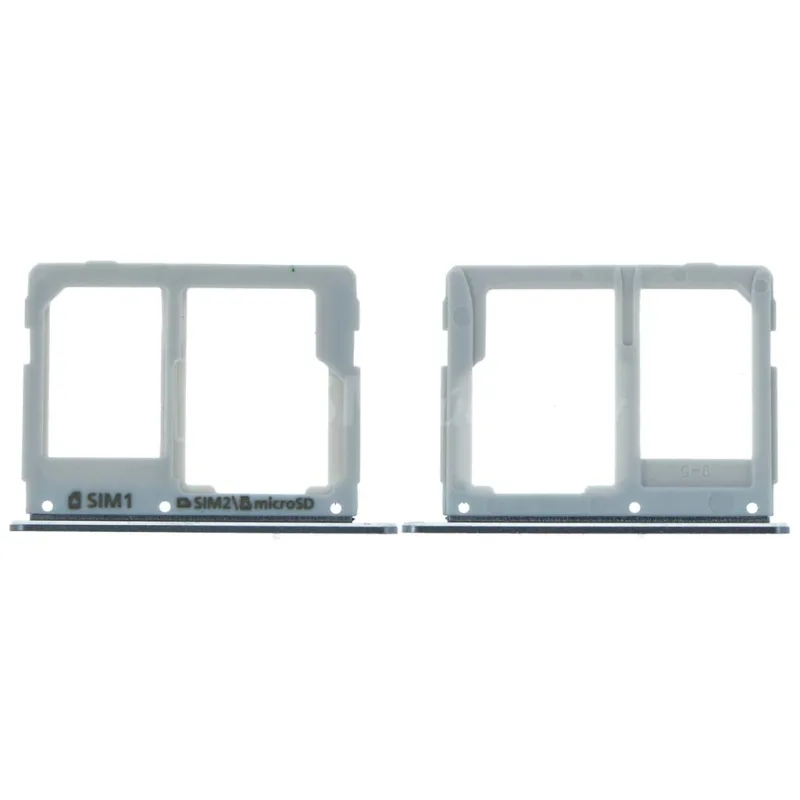 Samsung A310F, A510F Galaxy A3, A5 (2016) - Držiak SIM + MikroSD karty biely - GH98-38665C Farba: Čierna