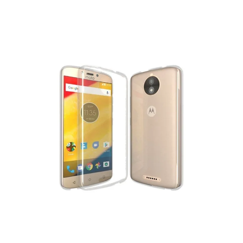 Transparentné Puzdro priesvitné silikónové Motorola Moto C Farba: Priesvitné 6435