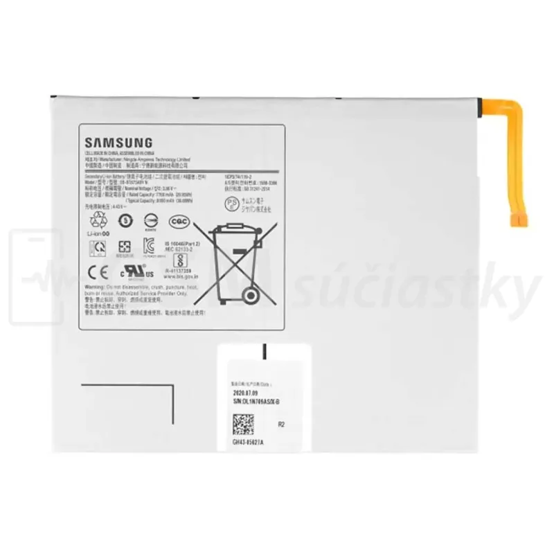 Batéria Samsung Galaxy TAB S7 - EB-BT875ABY Originál Variant:: Originál