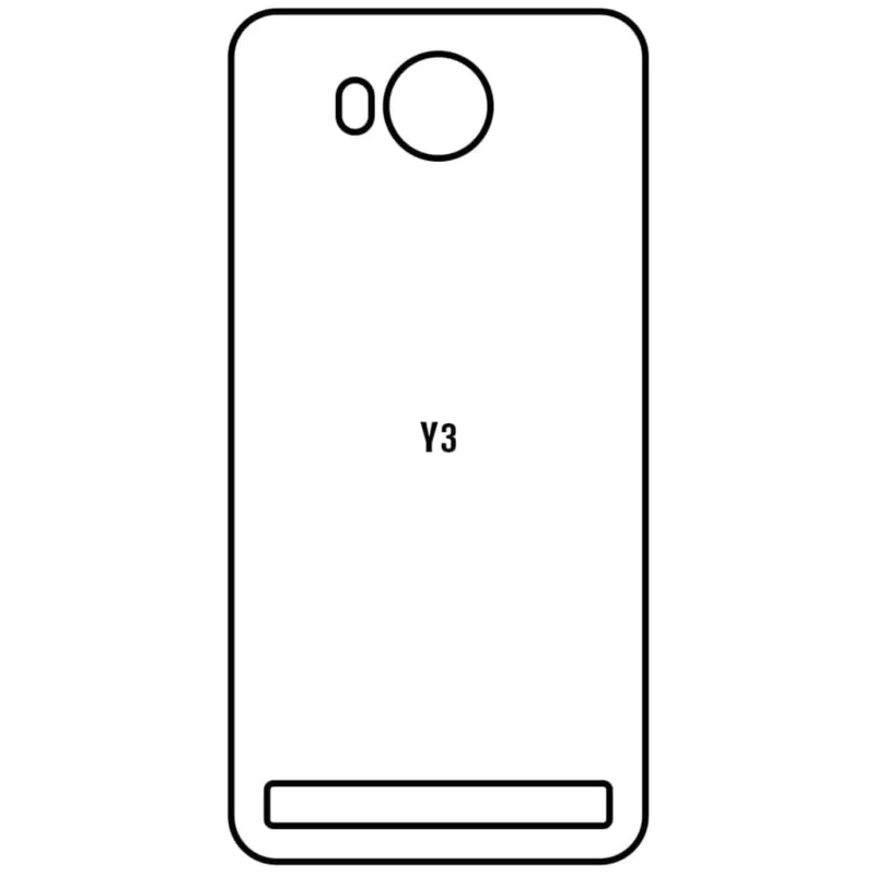 Ochranná fólia Sunshine Hydrogel pre Huawei Y3 II Variant:: zadná matná