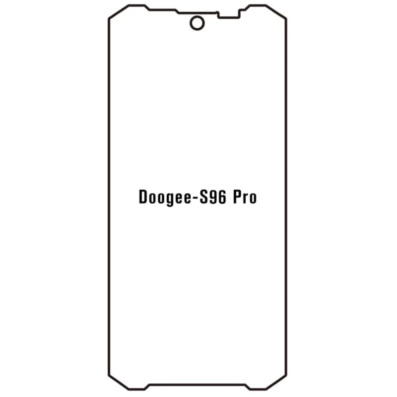 Ochranná fólia Sunshine Hydrogel pre Doogee S96 Pro Variant:: predná čirá