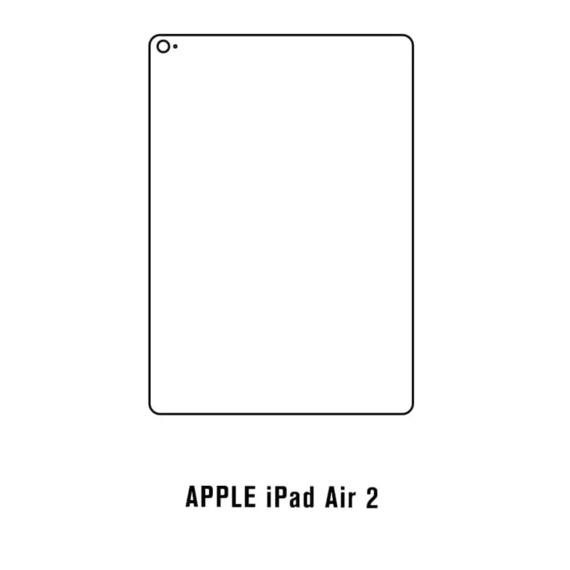 Hydrogel ochranná fólia pre Apple iPad Air 2 Variant:: zadná čirá