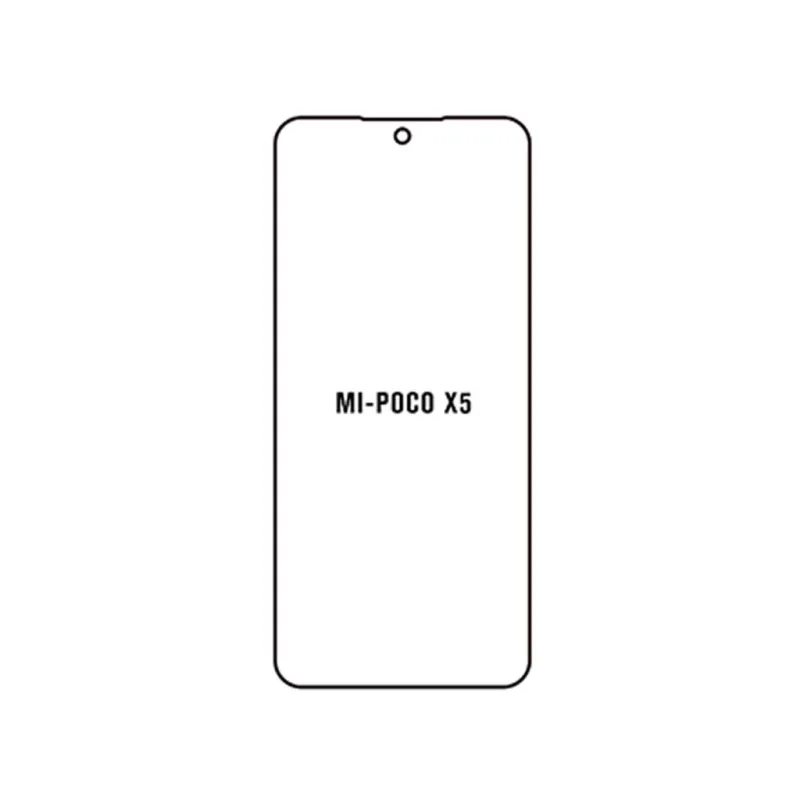 Ochranná fólia Sunshine Hydrogel pre Xiaomi Poco X5 Variant:: predná čirá