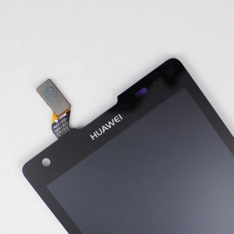 LCD Displej + Dotykové sklo Huawei Ascend G700 Farba: Čierna