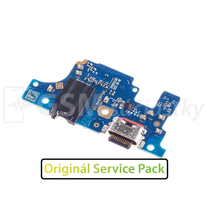 Doska nabíjania Motorola Moto G72 - nabíjací konektor, mikrofón Originál
