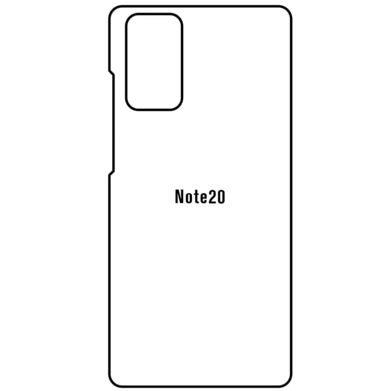 Ochranná fólia Sunshine Hydrogel pre Samsung Galaxy Note 20 (SM-N980) Variant:: zadná čirá