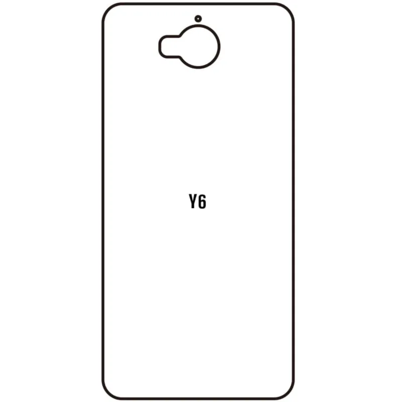 Ochranná fólia Sunshine Hydrogel pre Huawei Y6 2017 Variant:: zadná čirá