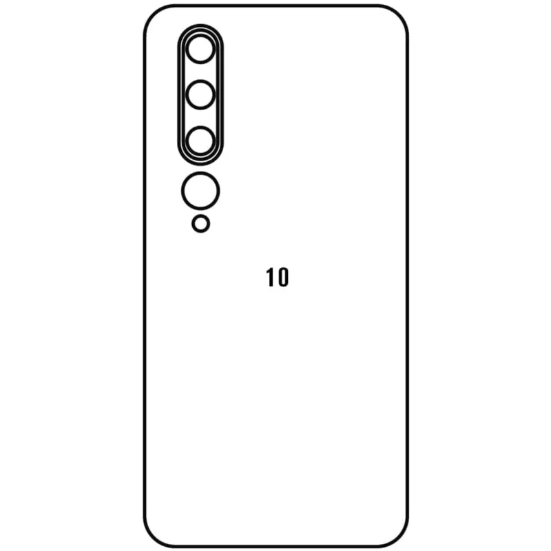 Ochranná fólia Sunshine Hydrogel pre Xiaomi Mi 10 Variant:: zadná matná