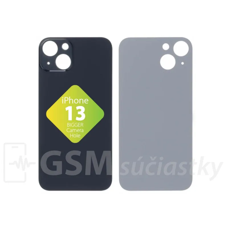 iPhone 13 - Zadné sklo housingu Midnight