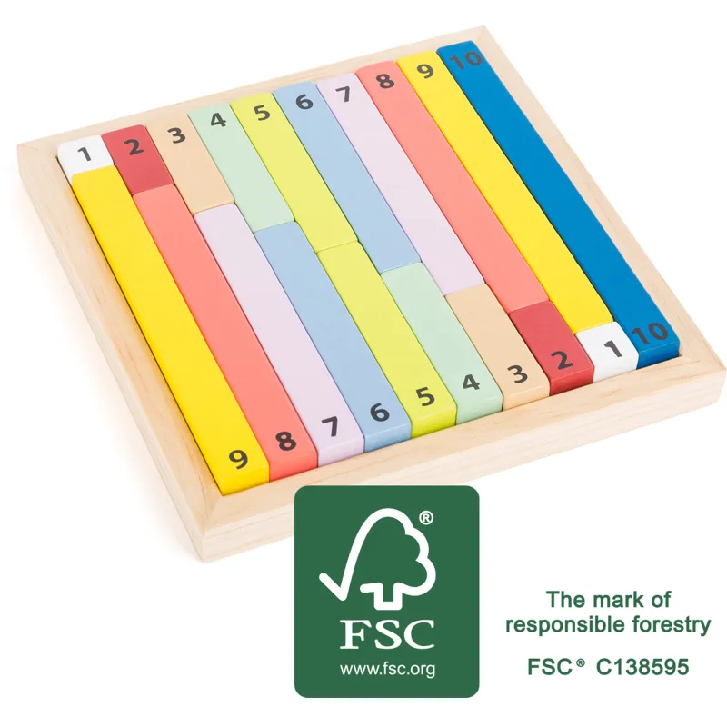 Edukatívna farebná tabuľka - kalkulačka