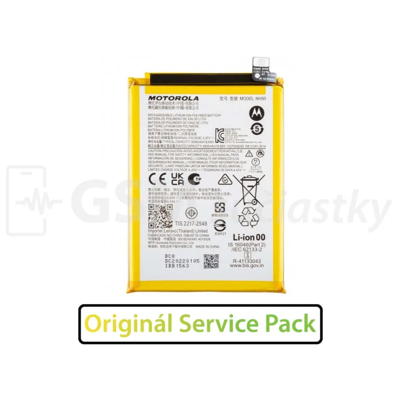 Batéria Motorola Moto E13, E32, E32s, G13, G22 - NH50 Original