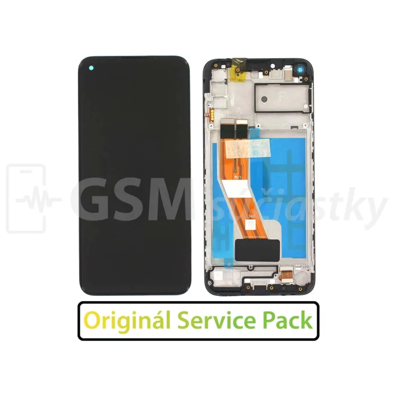LCD displej + Dotykové sklo a Rám Samsung Galaxy M11, M115 Originál Farba: Čierna