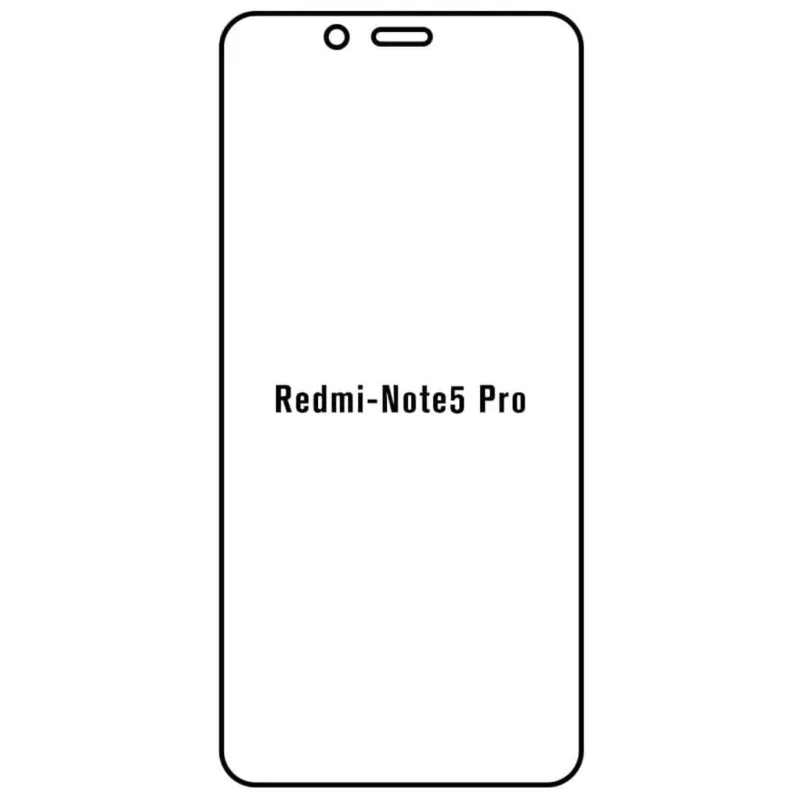 Ochranná fólia Sunshine Hydrogel pre Xiaomi Redmi Note 5 Pro Variant:: predná čirá
