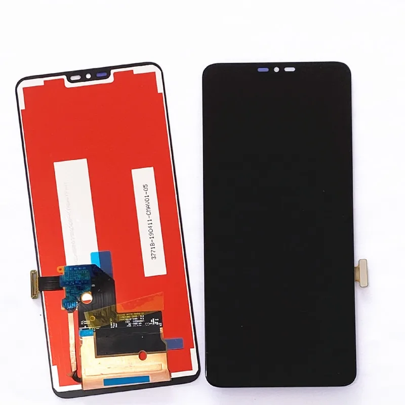 LCD Displej + Dotykové sklo + Rám LG G7 Thinq G710 Farba: Čierna