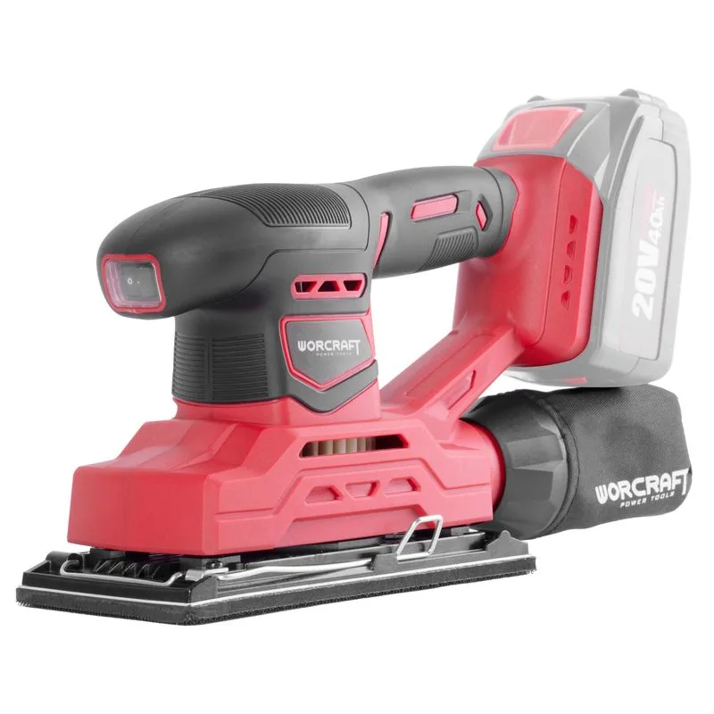 Brúska Worcraft CFS-S20Li ShareSYS, vibračná, 20V Li-ion