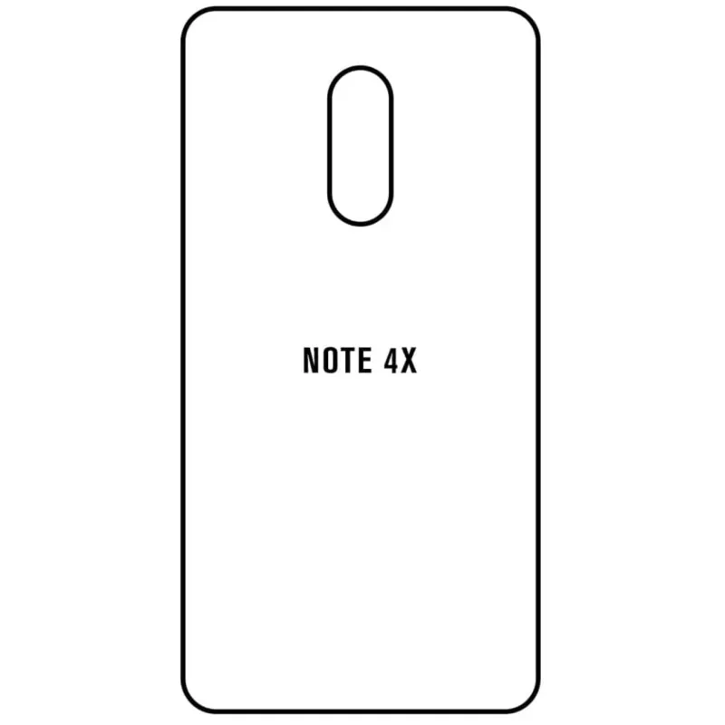 Ochranná fólia Sunshine Hydrogel pre Xiaomi Redmi Note 4X Variant:: zadná čirá