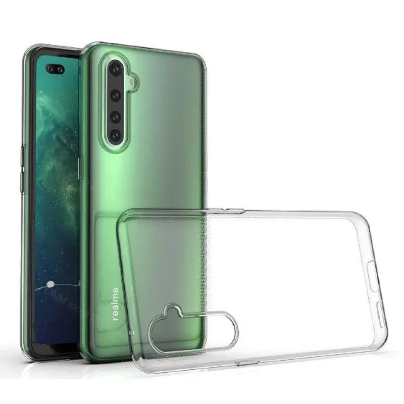 Transparentné Puzdro priesvitné silikónové Realme X50 Pro Farba: Priesvitné 7351