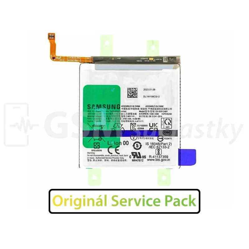 Batéria Samsung Galaxy S23, S911 - EB-BS912ABY Variant:: Originál