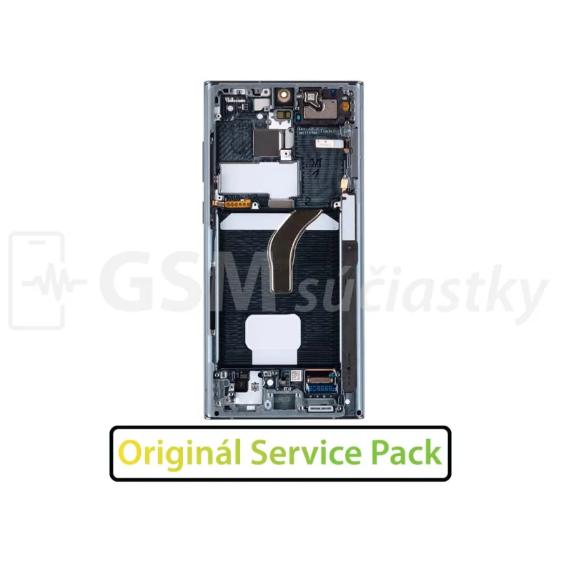 LCD Displej + Dotykové sklo Samsung Galaxy S22 Ultra S908B - originál Farba: green