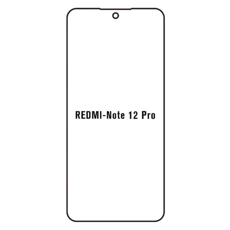 Ochranná fólia Sunshine Hydrogel pre Xiaomi Redmi Note 12 Pro Variant:: predná čirá