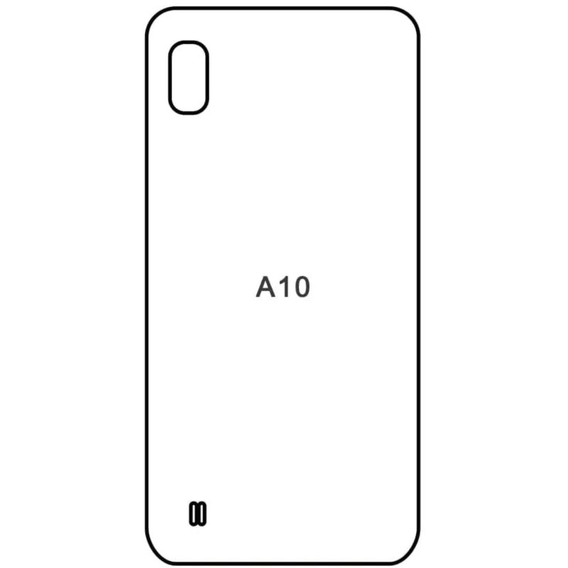 Ochranná fólia Sunshine Hydrogel pre Samsung Galaxy A10 (SM-A105) Variant:: zadná matná