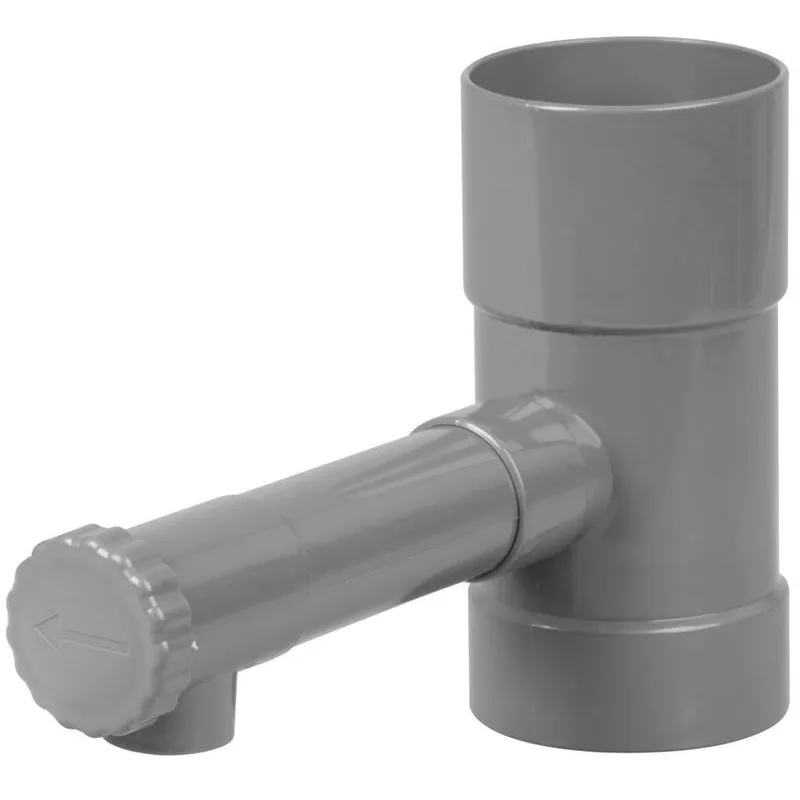 Zberač dažďovej vody Strend Pro, 80 mm, s nastaviteľným ventilom