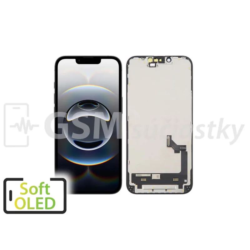 iPhone 16e - LCD displej + dotykové sklo - Soft Oled