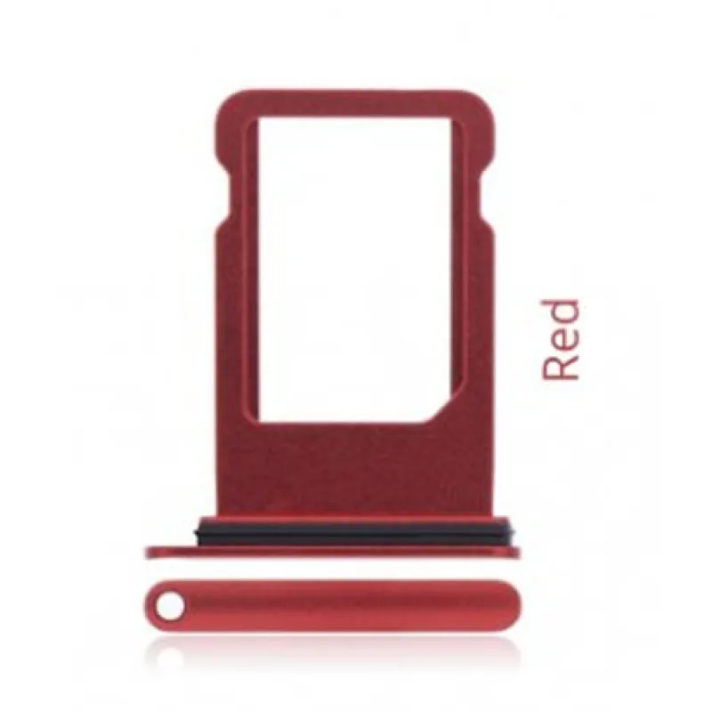 Apple IPhone 8, SE2020, SE2022 - Držiak SIM karty Farba: Červená