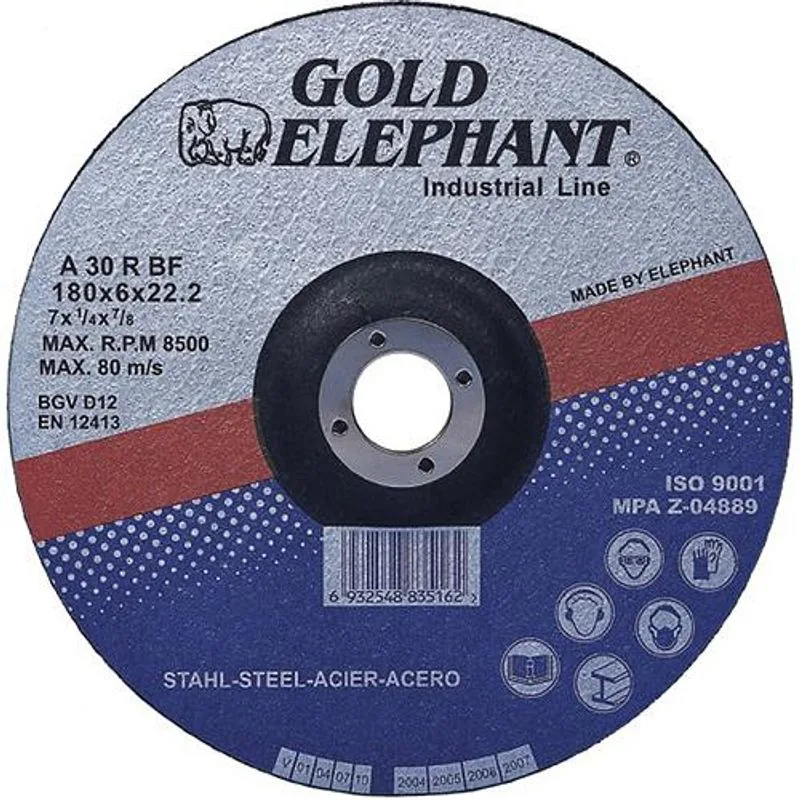 Rezný kotúč na kov Gold Elephant Blue 41A 115x1,0x22,2 mm