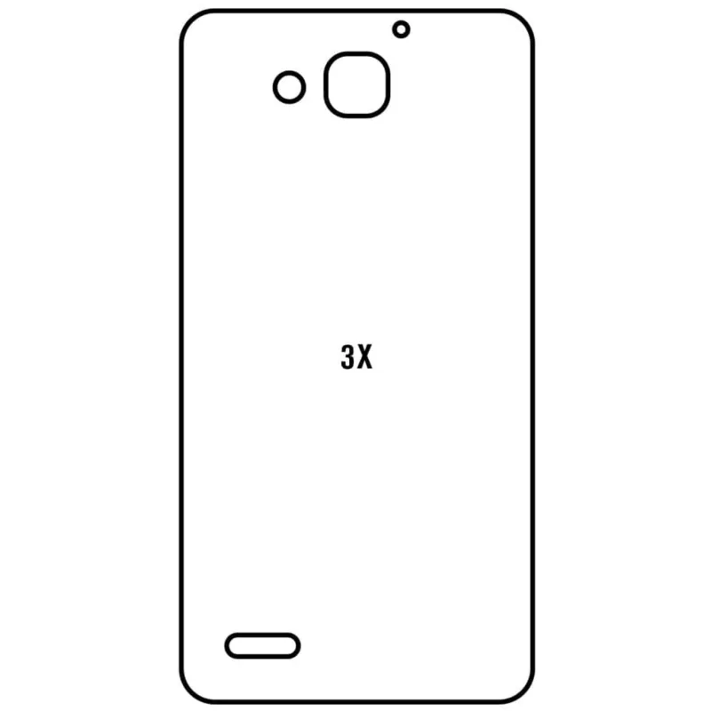 Ochranná fólia Sunshine Hydrogel pre Honor 3X Variant:: zadná čirá