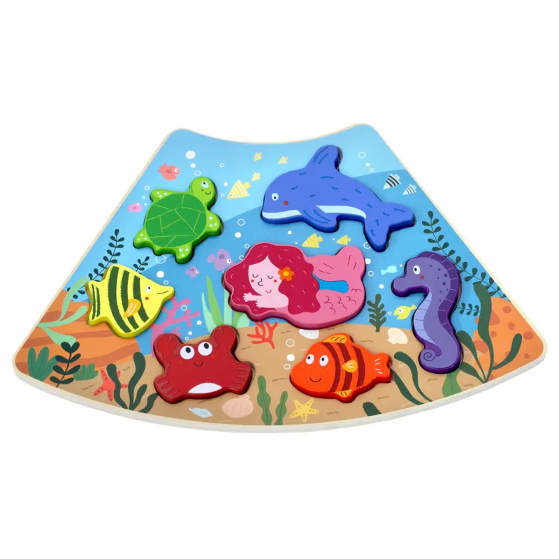 2Kids Toys Drevené puzzle Podvodný svet prepojiteľné